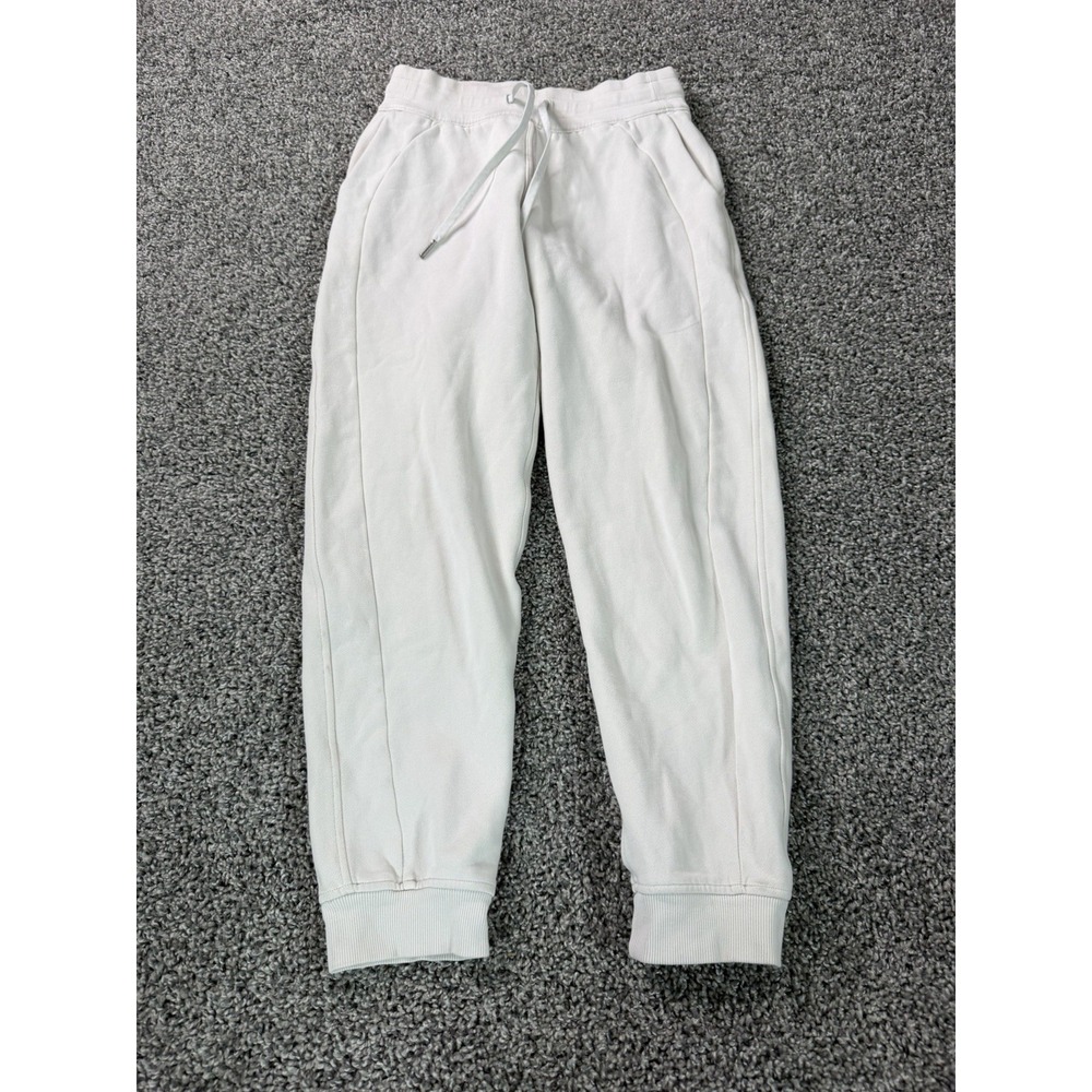Lululemon Scuba High RiseJogger Sweatpants Women's Size 4 Beige